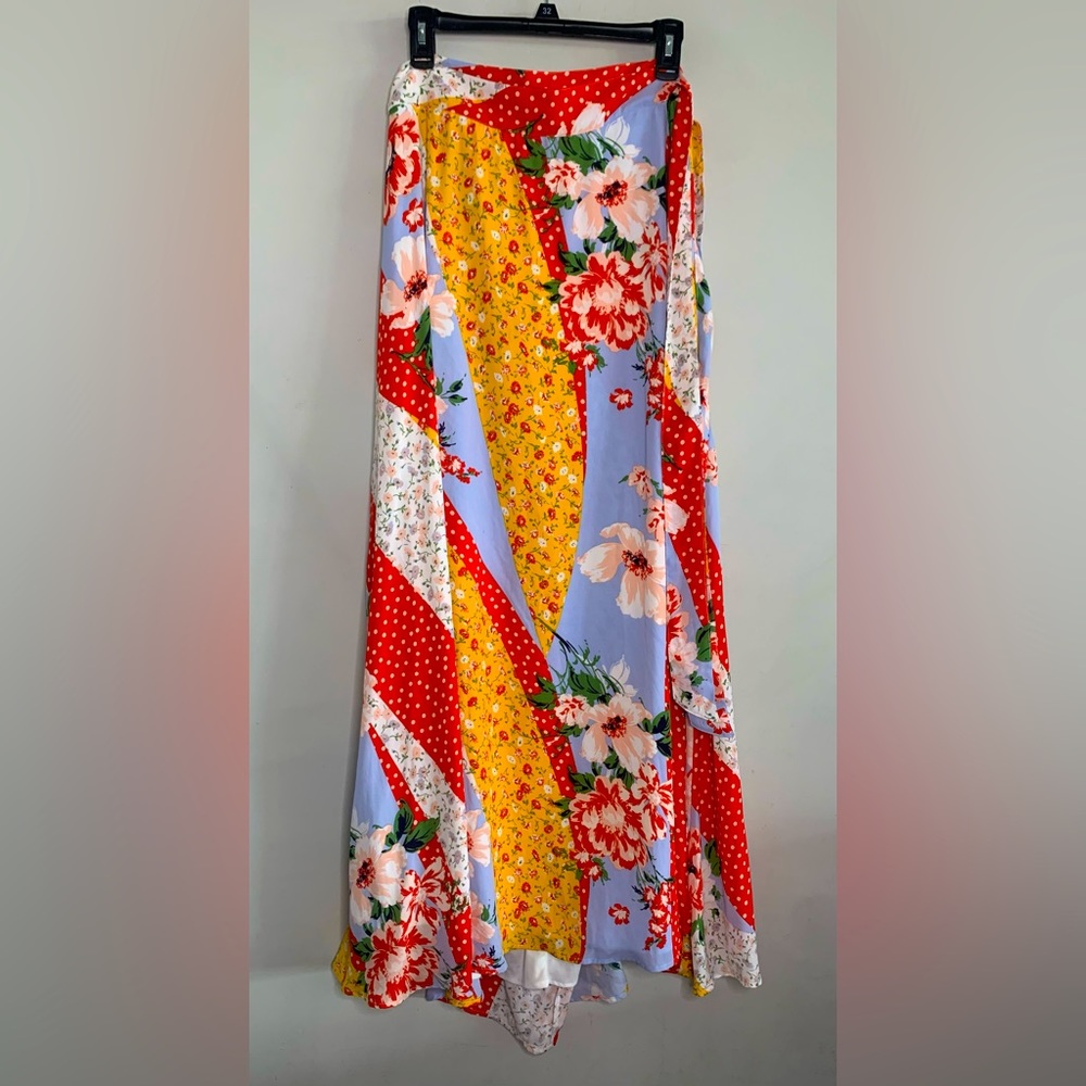Wrap Around Floral Dress
